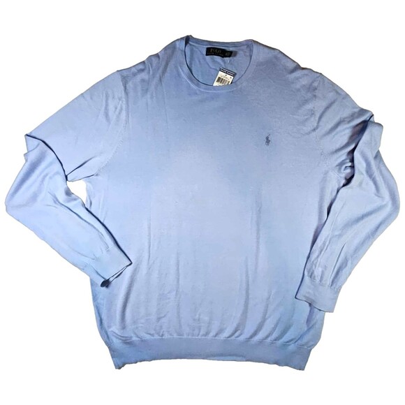 Polo Ralph Lauren Sweater Mens 2XLT Crewneck Pullover Cashmere Blend Classic - Picture 1 of 10
